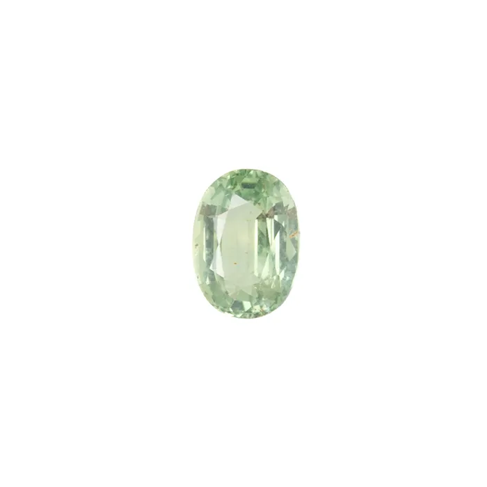Envero Jewelry Rings 114ct Oval Cut Green Madagascar Sapphire SO533