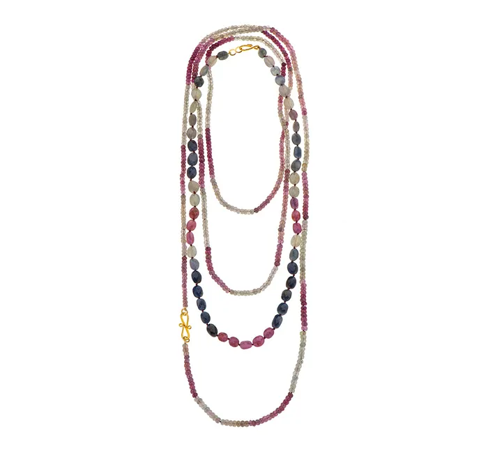 Necklaces Nava Zahavi Nava Zahavi Colorful Symphony Necklace