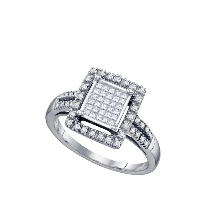 13CTDiamond BRIDAL RING gndatlanta Rings
