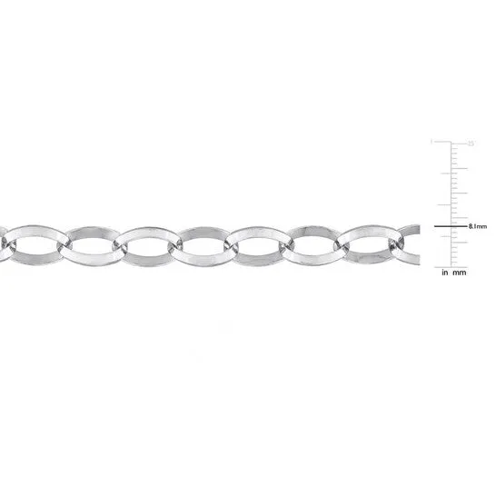 Bracelets JMS always Original AMOUR Rolo Chain Bracelet In Sterling Silver 75 In Bracelets JMS always Original AMOUR Rolo Chain Bracelet In Sterling Silver 75 In