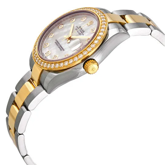 Bracelets JMS always Original Rolex Datejust Lady 31 Mother of Pearl Dial Stainless Steel and 18K Yellow Gold Oyster Bracelet Automatic Watch 178383MDO Bracelets JMS always Original Rolex Datejust Lady 31 Mother of Pearl Dial Stainless Steel and 18K Yellow Gold Oyster Bracelet Automatic Watch 178383MDO