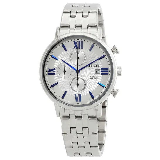 Bracelets Original Citizen Quartz Silver Dial Stainless Steel Mens Watch AN361071A JMS always Bracelets Original Citizen Quartz Silver Dial Stainless Steel Mens Watch AN361071A JMS always