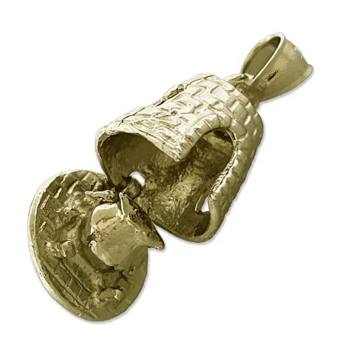 Charm Necklaces 14K Gold St Croix 3D Sugar Mill Charm Goldia