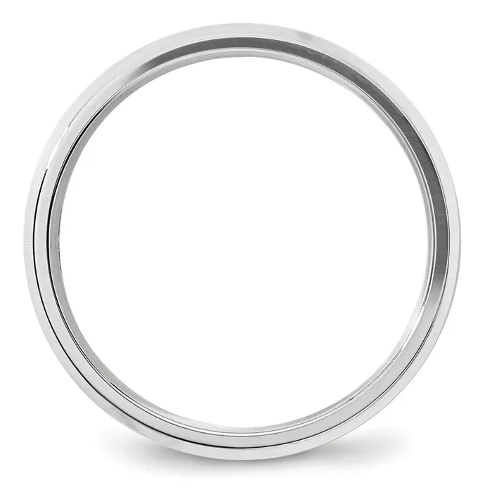 Goldia Rings Solid 10K White Gold 5mm Bevel Edge Comfort Fit MensWomens Wedding Band Ring Size 85 Goldia Rings Solid 10K White Gold 5mm Bevel Edge Comfort Fit MensWomens Wedding Band Ring Size 85