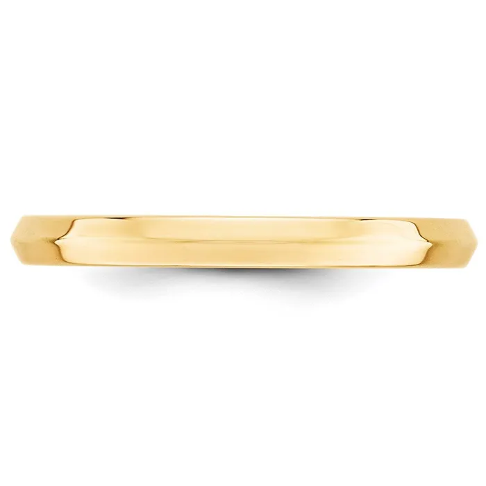 Goldia Rings Solid 10K Yellow Gold 25mm Knife Edge Comfort Fit MensWomens Wedding Band Ring Size 115 Goldia Rings Solid 10K Yellow Gold 25mm Knife Edge Comfort Fit MensWomens Wedding Band Ring Size 115