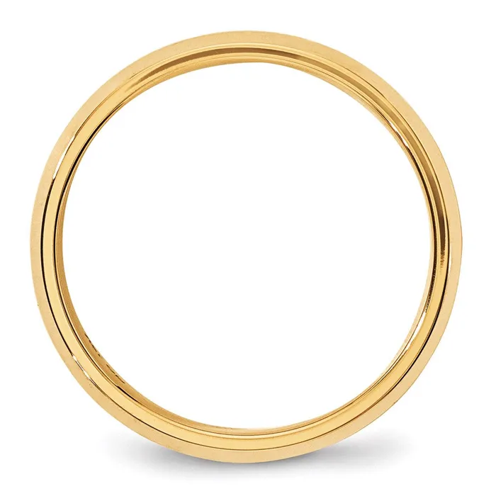 Goldia Rings Solid 10K Yellow Gold 6mm Bevel Edge Comfort Fit MensWomens Wedding Band Ring Size 11 Goldia Rings Solid 10K Yellow Gold 6mm Bevel Edge Comfort Fit MensWomens Wedding Band Ring Size 11