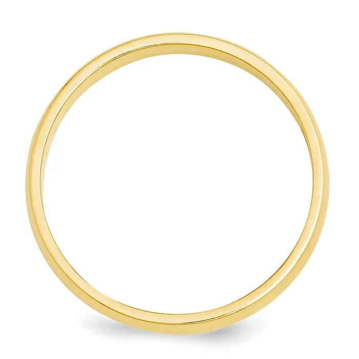 Goldia Rings Solid 14K Yellow Gold 3mm HalfRound Wedding MensWomens Wedding Band Ring Size 7 Goldia Rings Solid 14K Yellow Gold 3mm HalfRound Wedding MensWomens Wedding Band Ring Size 7