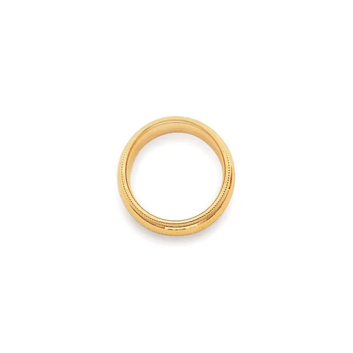 Goldia Rings Solid 18K Yellow Gold 4mm Milgrain Comfort Wedding MensWomens Wedding Band Ring Size 11 Goldia Rings Solid 18K Yellow Gold 4mm Milgrain Comfort Wedding MensWomens Wedding Band Ring Size 11