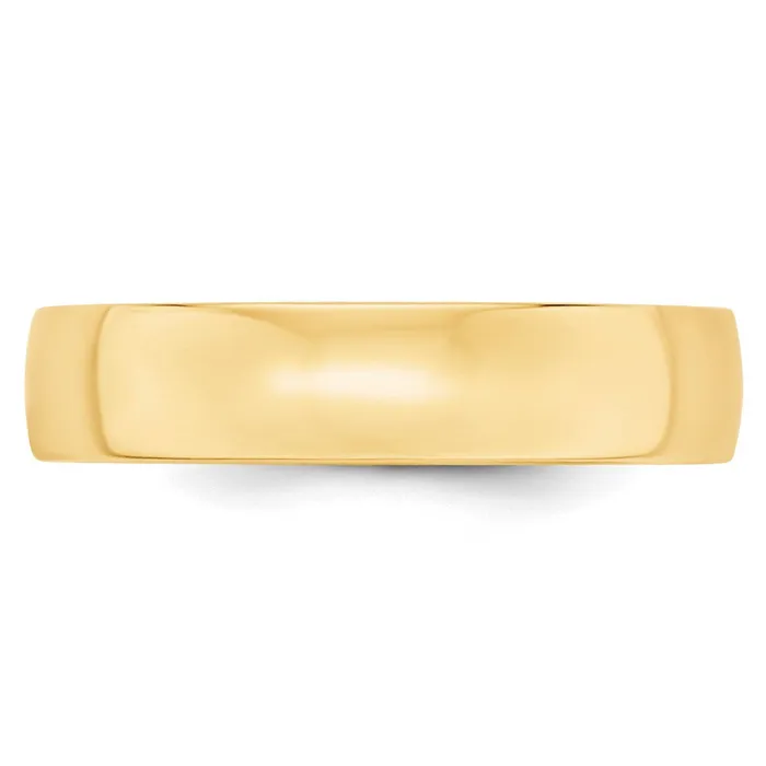 Goldia Rings Solid 18K Yellow Gold 5mm Light Weight Comfort Fit MensWomens Wedding Band Ring Size 12 Goldia Rings Solid 18K Yellow Gold 5mm Light Weight Comfort Fit MensWomens Wedding Band Ring Size 12