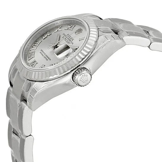 JMS always Bracelets Original Rolex Lady Datejust 26 Rhodium Dial Stainless Steel Oyster Bracelet Automatic Watch 179174RRO JMS always Bracelets Original Rolex Lady Datejust 26 Rhodium Dial Stainless Steel Oyster Bracelet Automatic Watch 179174RRO