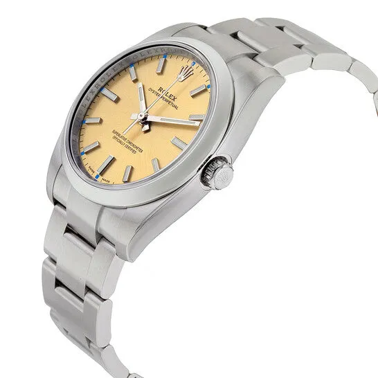 JMS always Bracelets Original Rolex Oyster Perpetual 34 Champagne Dial Stainless Steel Bracelet Automatic Mens Watch 114200CSO JMS always Bracelets Original Rolex Oyster Perpetual 34 Champagne Dial Stainless Steel Bracelet Automatic Mens Watch 114200CSO