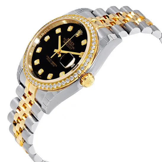 JMS always Bracelets Original Rolex Oyster Perpetual Datejust 36 Black Dial Stainless Steel and 18K Yellow Gold Jubilee Bracelet Automatic Ladies Watch 116243BKDJ JMS always Bracelets Original Rolex Oyster Perpetual Datejust 36 Black Dial Stainless Steel and 18K Yellow Gold Jubilee Bracelet Automatic Ladies Watch 116243BKDJ