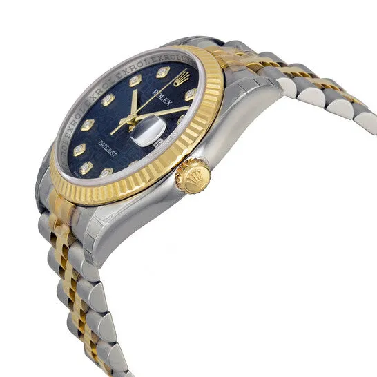 JMS always Bracelets Original Rolex Oyster Perpetual Datejust 36 Blue Dial Stainless Steel and 18K Yellow Gold Jubilee Bracelet Automatic Mens Watch 116233BLJDJ JMS always Bracelets Original Rolex Oyster Perpetual Datejust 36 Blue Dial Stainless Steel and 18K Yellow Gold Jubilee Bracelet Automatic Mens Watch 116233BLJDJ
