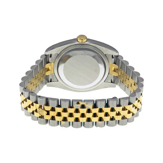 JMS always Bracelets Original Rolex Oyster Perpetual Datejust 36 Blue Dial Stainless Steel and 18K Yellow Gold Jubilee Bracelet Automatic Mens Watch 116233BLJDJ JMS always Bracelets Original Rolex Oyster Perpetual Datejust 36 Blue Dial Stainless Steel and 18K Yellow Gold Jubilee Bracelet Automatic Mens Watch 116233BLJDJ