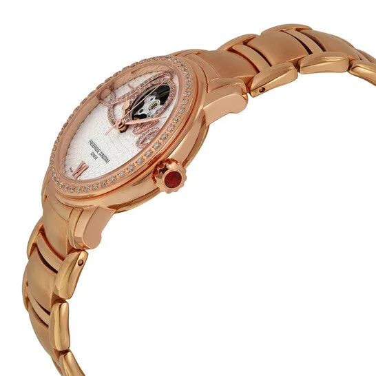 JMS always Rings Original Frederique Constant Heart Beat Vanilla Dial Rose Goldtone Ladies Watch FC310LHB2PD4B JMS always Rings Original Frederique Constant Heart Beat Vanilla Dial Rose Goldtone Ladies Watch FC310LHB2PD4B
