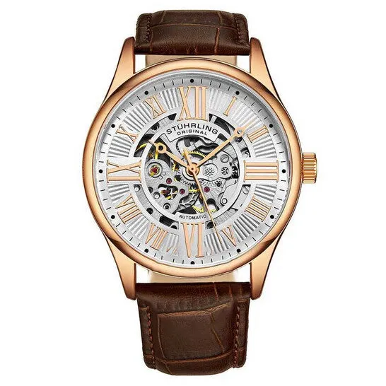 JMS always Rings Original Stuhrling Original Legacy Silvertone Dial Mens Watch M15729 JMS always Rings Original Stuhrling Original Legacy Silvertone Dial Mens Watch M15729