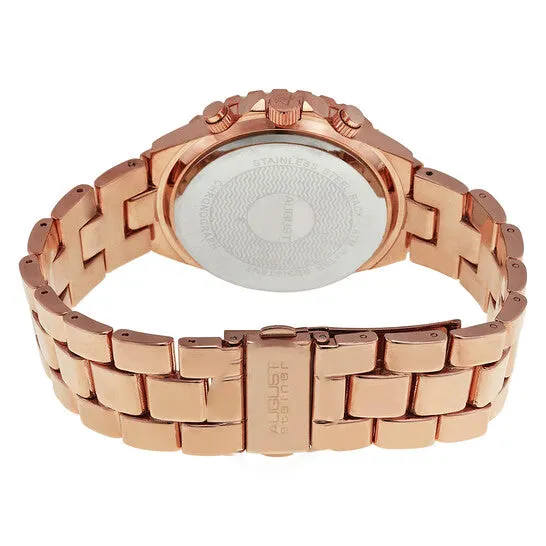 Original August Steiner Mother of Pearl Dial Rose Goldtone Ladies Watch AS8031RG JMS always Rings Original August Steiner Mother of Pearl Dial Rose Goldtone Ladies Watch AS8031RG JMS always Rings