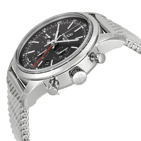 Original Breitling Transocean Black Dial Stainless Steel Mens Watch AB045112BC67SS JMS always Bracelets Original Breitling Transocean Black Dial Stainless Steel Mens Watch AB045112BC67SS JMS always Bracelets