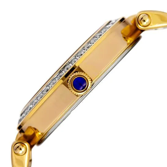 Original Burgi Quartz Mother of Pearl Dial Ladies Watch BUR165YG JMS always Watches
