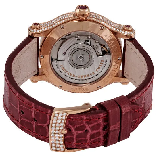 Original Chopard Happy Sport Mother of Pearl with Diamonds and Rubies Dial Ladies Watch 2748915004 JMS always Watches Original Chopard Happy Sport Mother of Pearl with Diamonds and Rubies Dial Ladies Watch 2748915004 JMS always Watches