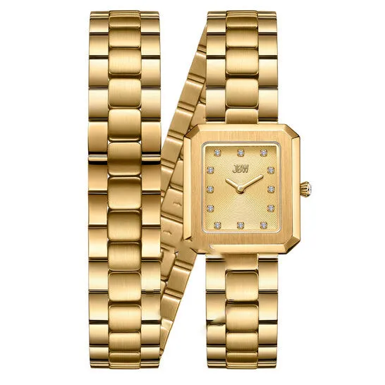 Original JBW Arc Diamond Goldtone Dial Ladies Watch J6390H JMS always Rings Original JBW Arc Diamond Goldtone Dial Ladies Watch J6390H JMS always Rings