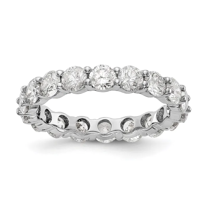 Rings Goldiacom 30 Ct Natural Diamond Womens Eternity Anniversary Wedding Band Ring in 14k White Gold Rings Goldiacom 30 Ct Natural Diamond Womens Eternity Anniversary Wedding Band Ring in 14k White Gold