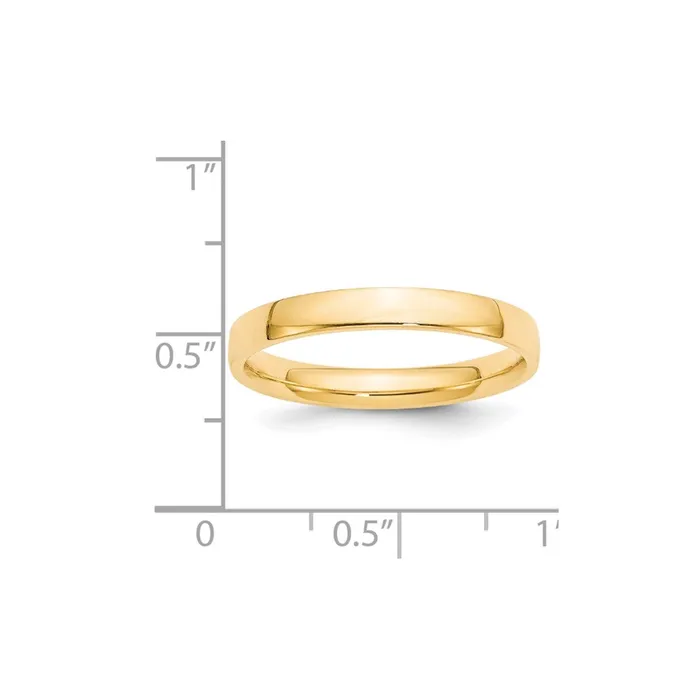 Rings Goldia Solid 10K Yellow Gold 3mm Light Weight Comfort Fit MensWomens Wedding Band Ring Size 5 Rings Goldia Solid 10K Yellow Gold 3mm Light Weight Comfort Fit MensWomens Wedding Band Ring Size 5