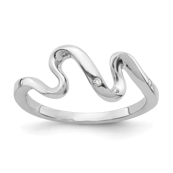 Rings Goldia SS White Ice 01ct Diamond Ring
