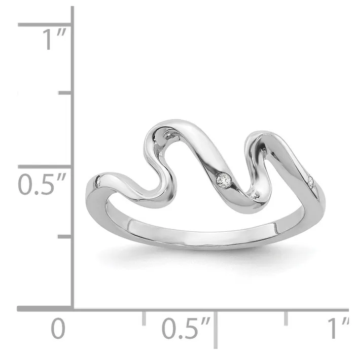 Rings Goldia SS White Ice 01ct Diamond Ring