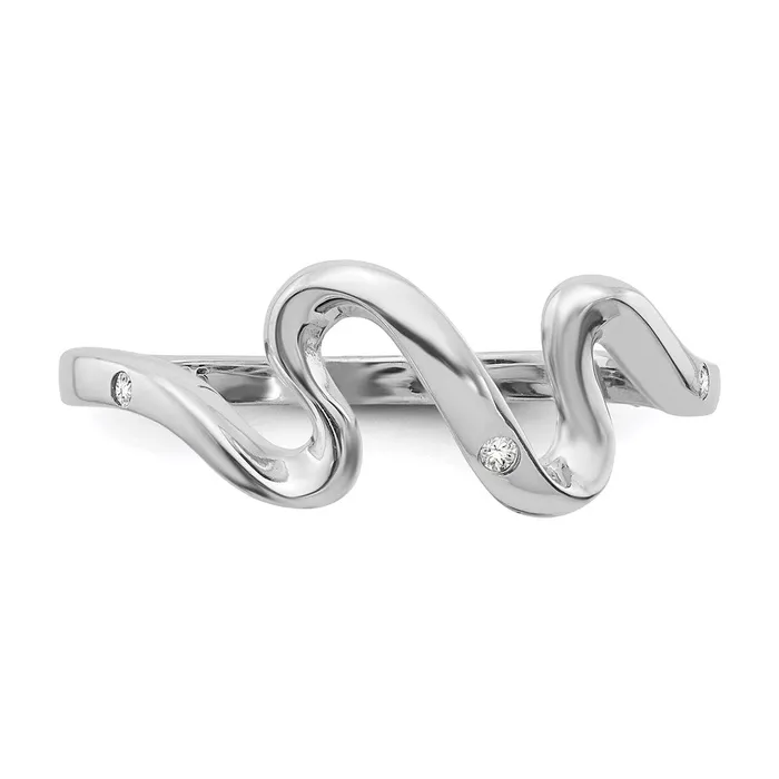 Rings Goldia SS White Ice 01ct Diamond Ring