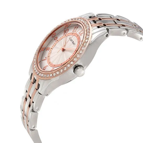 Rings JMS always Original Ellen Tracy Quartz Crystal Twotone Ladies Watch ET5315TTRG Rings JMS always Original Ellen Tracy Quartz Crystal Twotone Ladies Watch ET5315TTRG