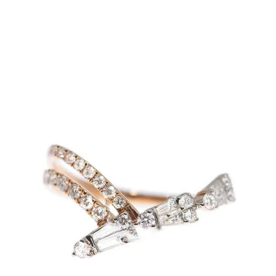 Rings JMS always Original New J Collection Ring 24 Rddi 036 Ct6 Tpditapa 016 Ct18kr 181 Gm 18kt Rose Gold Pink Gold Rings JMS always Original New J Collection Ring 24 Rddi 036 Ct6 Tpditapa 016 Ct18kr 181 Gm 18kt Rose Gold Pink Gold