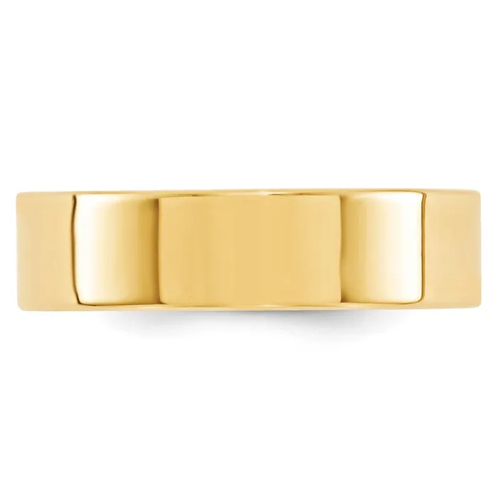 Rings Solid 18K Yellow Gold 6mm Standard Flat Comfort Fit MensWomens Wedding Band Ring Size 105 Goldia Rings Solid 18K Yellow Gold 6mm Standard Flat Comfort Fit MensWomens Wedding Band Ring Size 105 Goldia