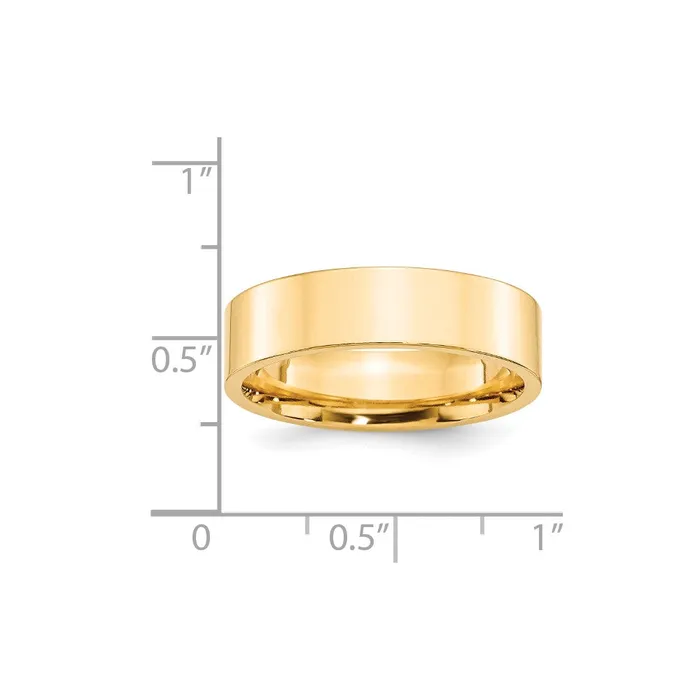 Rings Solid 18K Yellow Gold 6mm Standard Flat Comfort Fit MensWomens Wedding Band Ring Size 105 Goldia Rings Solid 18K Yellow Gold 6mm Standard Flat Comfort Fit MensWomens Wedding Band Ring Size 105 Goldia