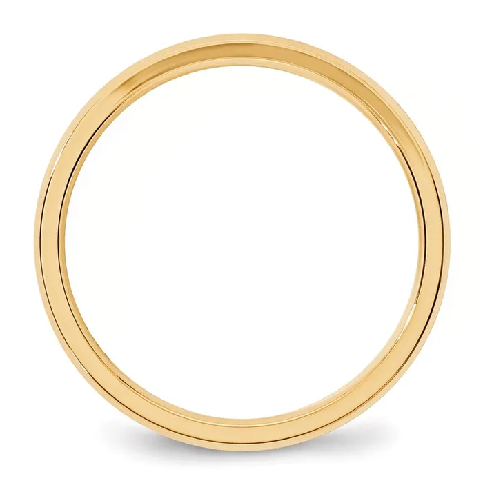Solid 10K Yellow Gold 3mm Bevel Edge Comfort Fit MensWomens Wedding Band Ring Size 65 Goldia Rings Solid 10K Yellow Gold 3mm Bevel Edge Comfort Fit MensWomens Wedding Band Ring Size 65 Goldia Rings