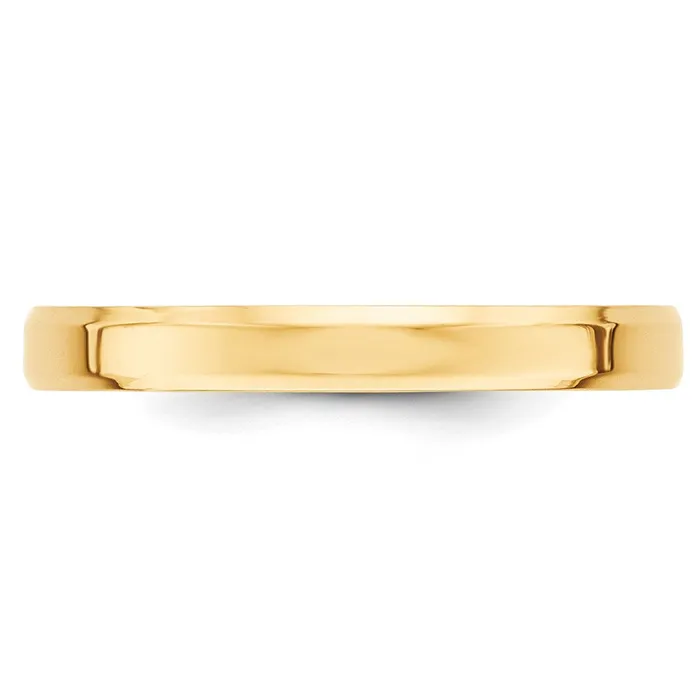 Solid 10K Yellow Gold 3mm Bevel Edge Comfort Fit MensWomens Wedding Band Ring Size 65 Goldia Rings Solid 10K Yellow Gold 3mm Bevel Edge Comfort Fit MensWomens Wedding Band Ring Size 65 Goldia Rings