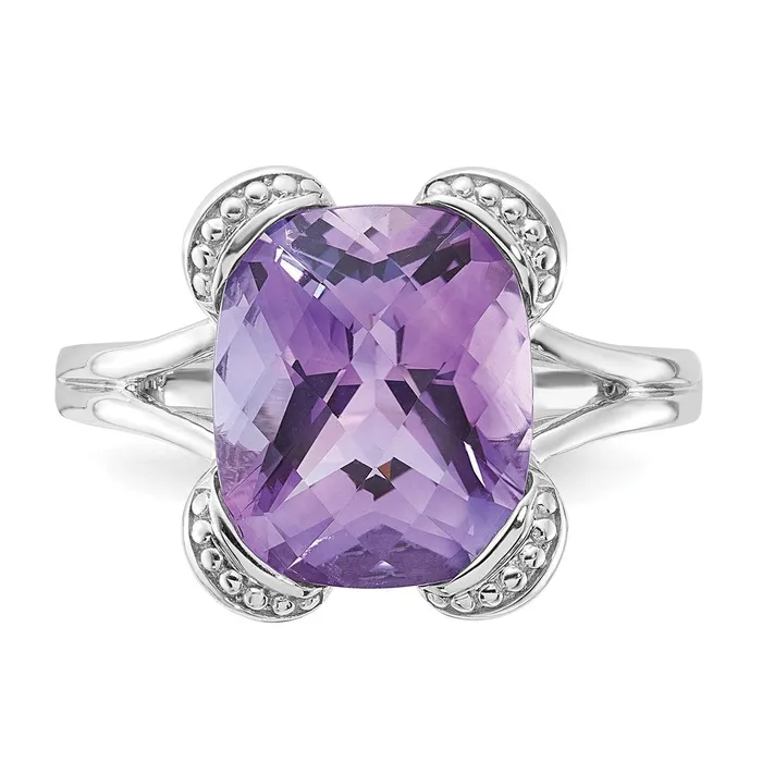 Sterling Silver Amethyst Ring Goldia Rings