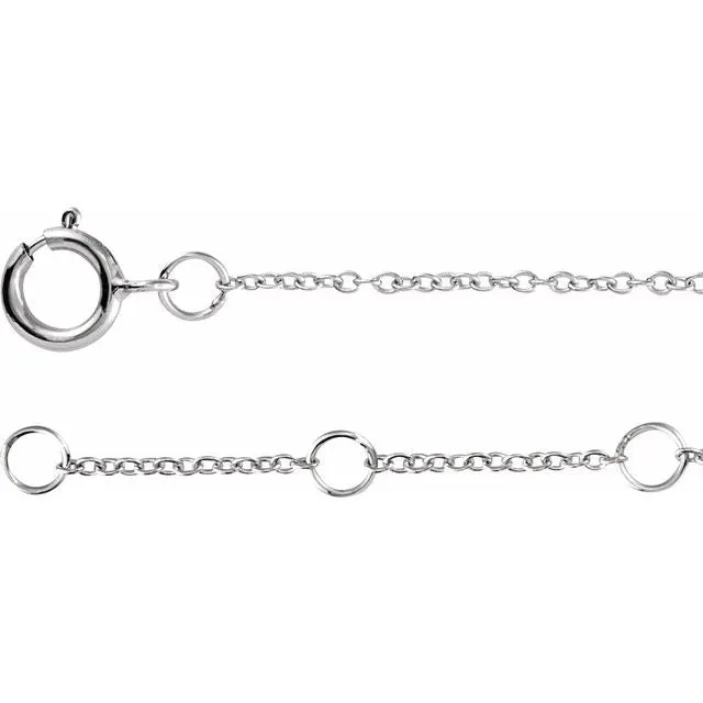 14K White Gold 07 CTW Natural Diamond Initial Q 67 Bracelet TreasureFineJewelers Bracelets