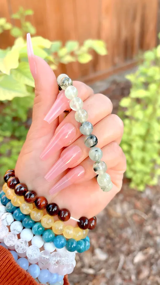 Bracelets MP Jewelry Prehnite Clarity Bracelet
