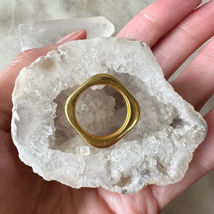Eros Gold Ring Robindira Unsworth Rings