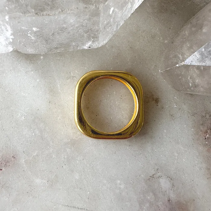 Eros Gold Ring Robindira Unsworth Rings