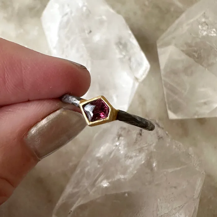 Gaia Spinel Ring Robindira Unsworth Rings