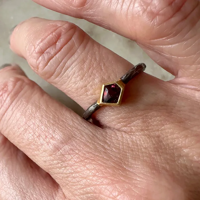 Gaia Spinel Ring Robindira Unsworth Rings
