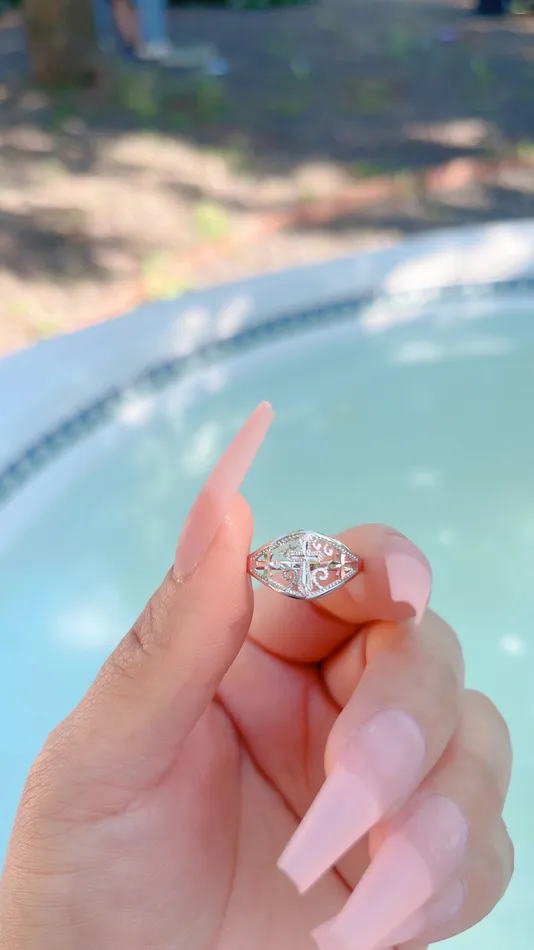 MP Jewelry Rings La Cruz de Plata Ring
