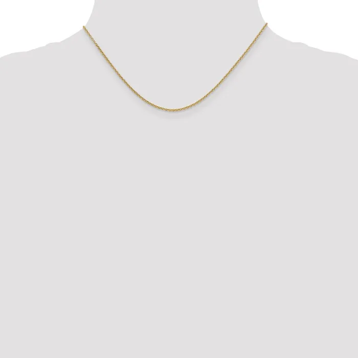 Rings 14k 16mm Round Open Link Cable Chain TreasureFineJewelers
