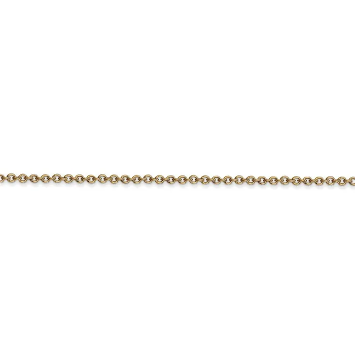 Rings 14k 16mm Round Open Link Cable Chain TreasureFineJewelers
