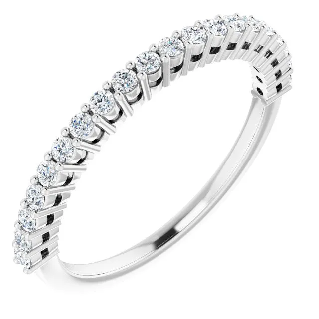 Rings 14K White 14 CTW Natural Diamond Anniversary Band TreasureFineJeweler Rings 14K White 14 CTW Natural Diamond Anniversary Band TreasureFineJeweler