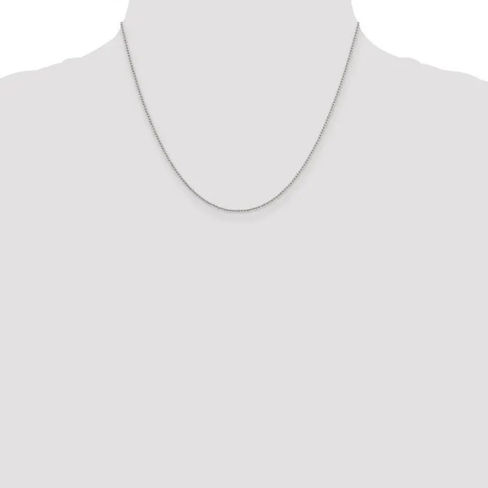 Rings Sterling Silver 125mm Beaded Chain TreasureFineJewelers