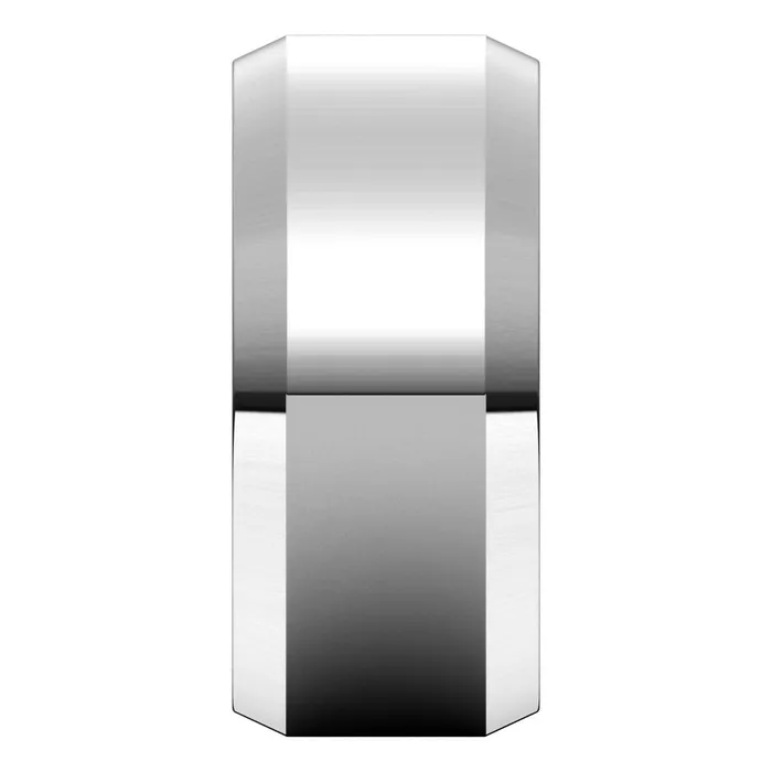 Rings TreasureFineJewelers Continuum Sterling Silver 9 mm Beveled Edge Comfort Fit Light Band