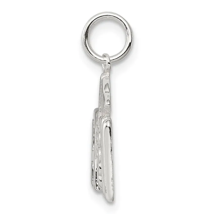Rings TreasureFineJewelers Sterling Silver Nurse Symbol Charm